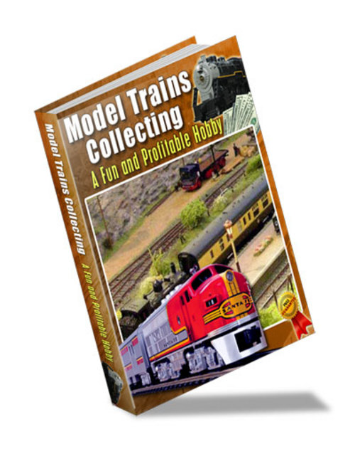 Product picture model trains collecting